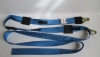 12 FT Diamond Weave REWH Wheel Strap-with Rubber Cleats-BLUE